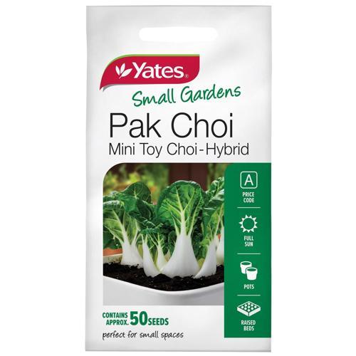 Yates Seeds Pak Choi Mini Toy Choi Hybrid