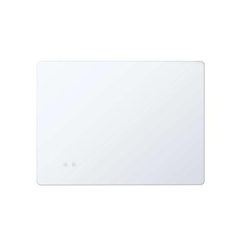 Goldair Platinum Rectangular Backlit LED Bathroom Mirror With Demister