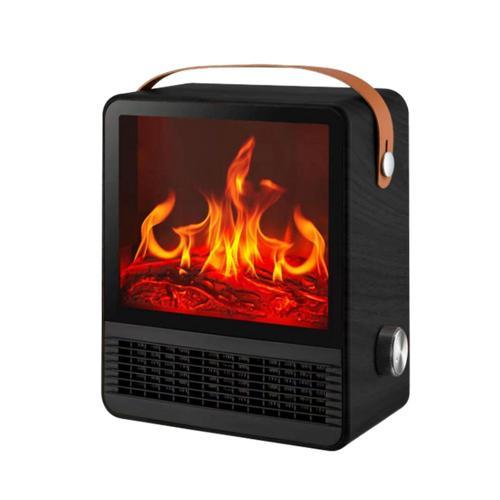Goldair Flame Effect Heater 1500W Black