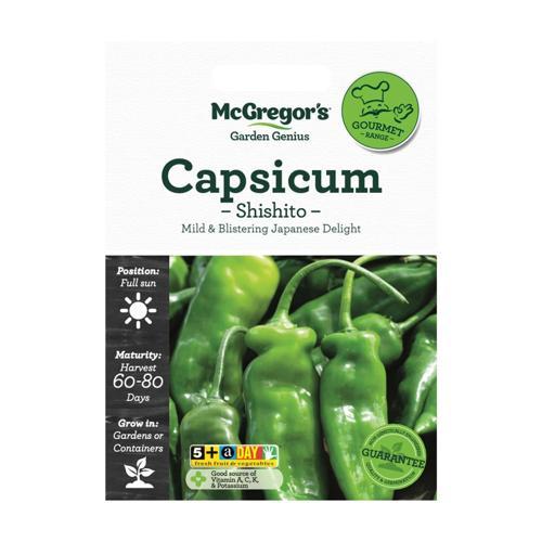 McGregor's Capsicum Shishito Seeds