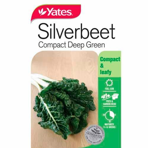 Silverbeet 'Compact Deep Green' Seeds - Yates