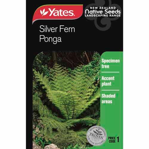 Silver Fern Ponga Native Seeds - Yates