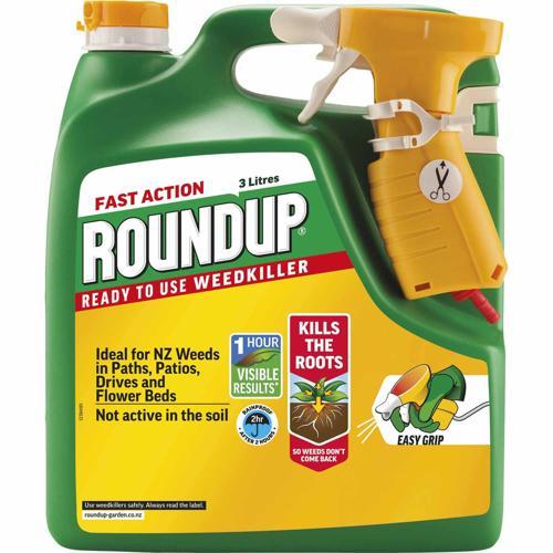 Fast Action Ready To Use Weedkiller 3L - Roundup