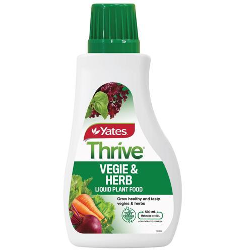 Thrive Vegie & Herb Liquid Plant Food 500ml Concentrate - Yates