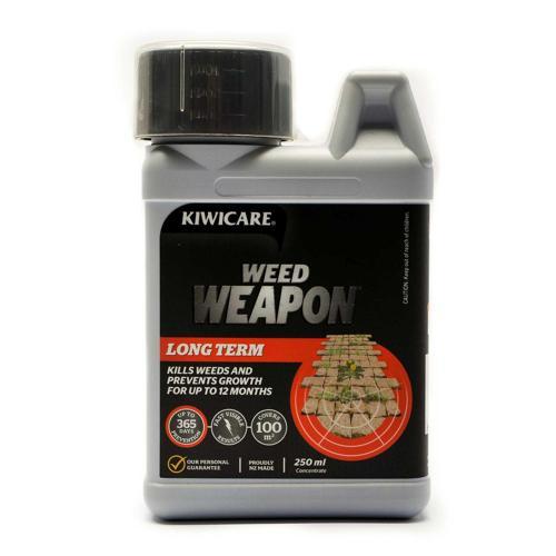 Weed Weapon Long Term Weed Control Spray Concentrate 250ml White - Kiwicare