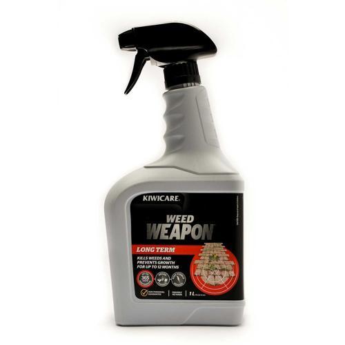 Weed Weapon Long Term Weed Control Spray 1L White - Kiwicare