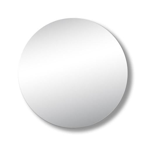 Precision Circle Mirror - Polished Edge 750mm Diameter Silver