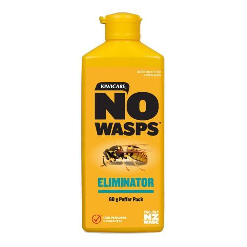 Kiwicare NO Wasps Wasp Killer Powder Puff Pack 60g White