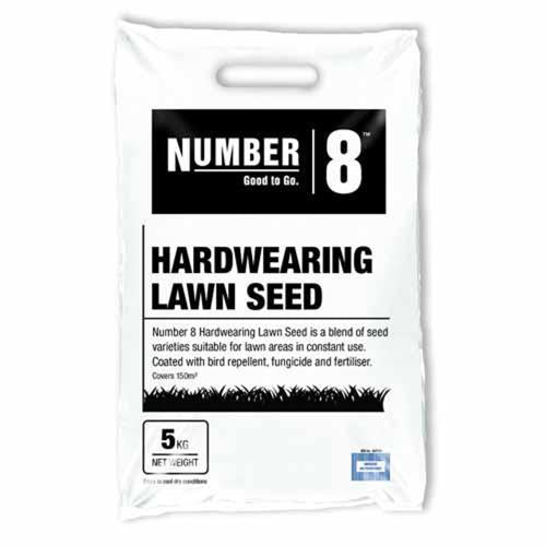 Hardwearing Lawn Seed 5kg - Number 8