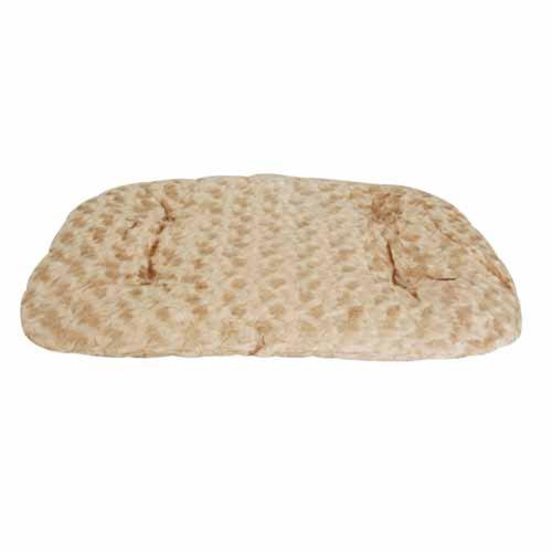Oslo Dog Bed Oslo Delux H: 90mm, W: 440, D: 630mm Tan - Yours Droolly