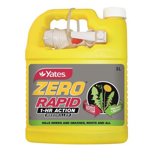 Zero Rapid Weedkiller 3L - Yates