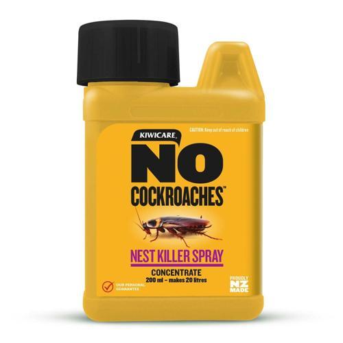 NO Cockroaches Cockroach Killer Concentrate 200ml Clear - Kiwicare