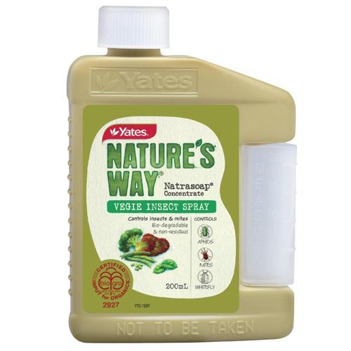 Nature's Way Vegie Natrasoap Insecticide Concentrate 200ml - Yates