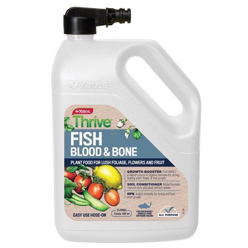 Thrive Naturals Natural Fish, Blood And Bone Hose On 2L - Yates
