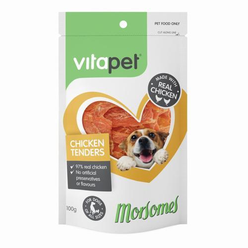 Vitapet Morsomes Chicken Tenders Dog Snack 100g