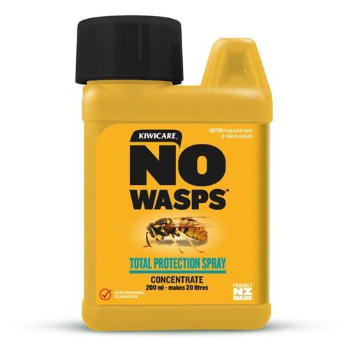 NO Wasps Wasp Killer Concentrate 200ml Clear - Kiwicare