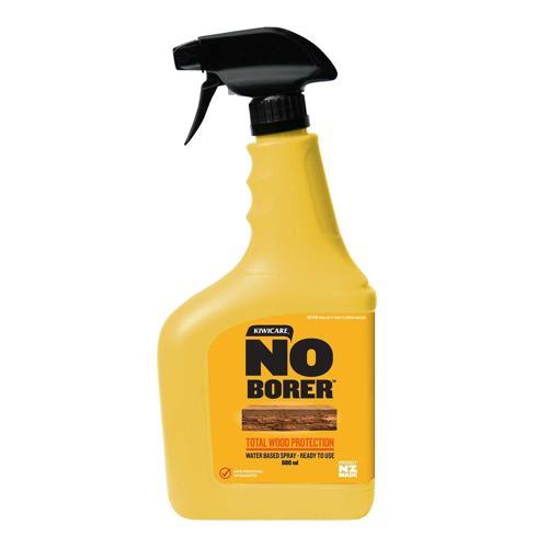 NO Borer Wood Borer Protection Spray 680ml Clear - Kiwicare