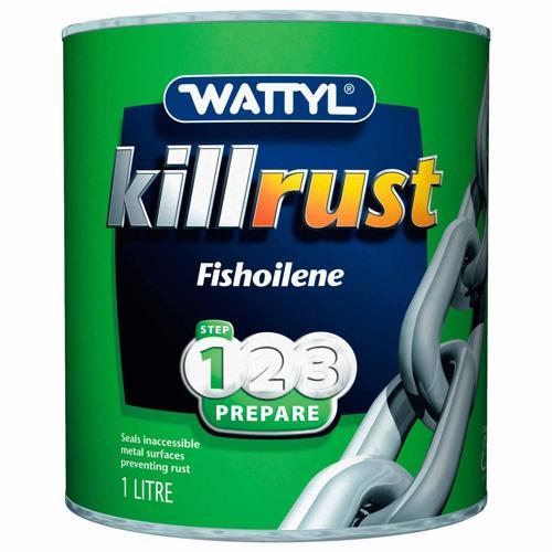 Killrust Fishoilene 1L Clear - Wattyl
