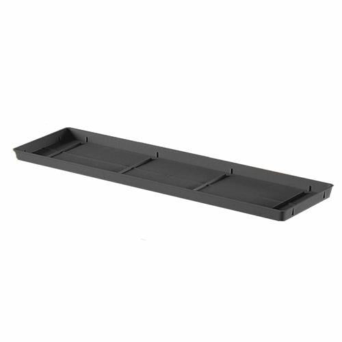 Euro3Plast Gerani Trough Tray H:3cm, W: 13cm, L:56cm Charcoal