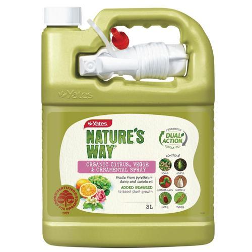 Nature's Way Citrus, Vegie & Ornamental Insecticide 3L - Yates