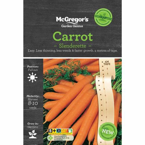 McGregor's Carrot Slenderette Seeds