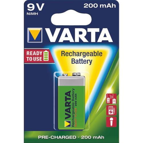 Varta Recharge Rechargeable Battery 9V