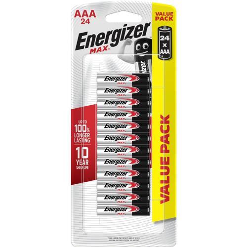 Energizer Max Batteries AAA, 24 Pack