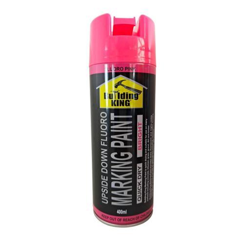 Upside Down Marker Paint 400ml Fluro Pink - Building King