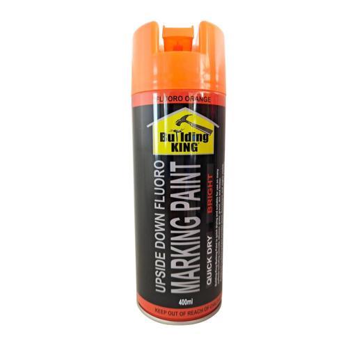 Upside Down Marker Paint 400ml Fluro Orange - Building King