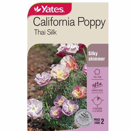 California Poppy 'Thai Silk' Seeds - Yates