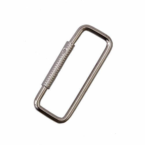 HY-KO Key Ring Spring Lock Silver