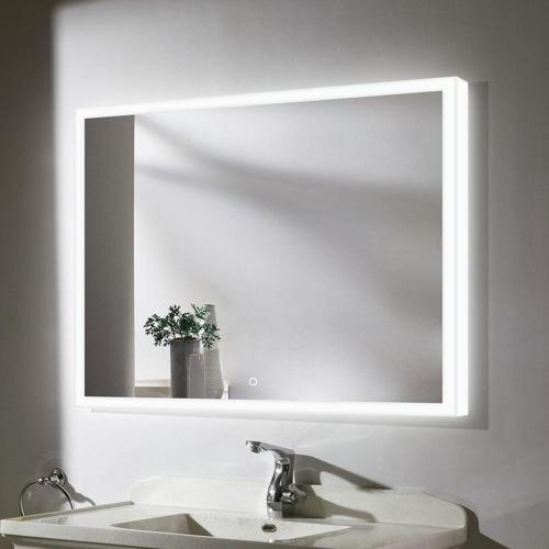 Trendy Mirrors Diffused Front And Backlit LED Mirror With Demister 900 x 750mm