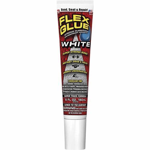 FLEX GLUE Rubber Sealant Flex Glue 180ml White