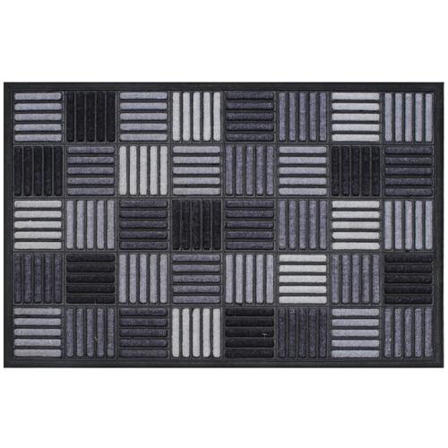 Scrape N Sorb Parquet L: 900mm, W: 600mm Grey - Scrape N'Sorb