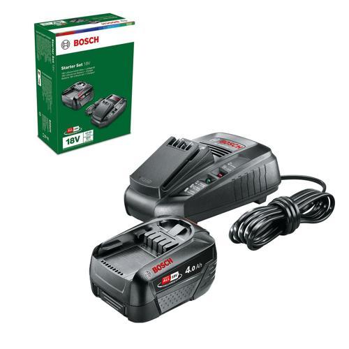 Bosch 18V Li-Ion Battery & Fast Charger Set 4.0Ah 18V 4Ah