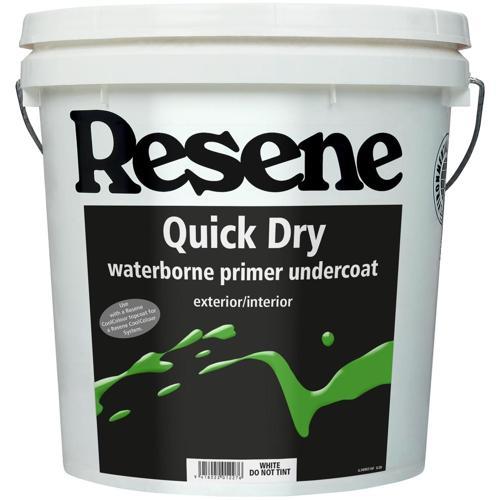 Quick Dry Waterborne Primer Undercoat 10L White - Resene