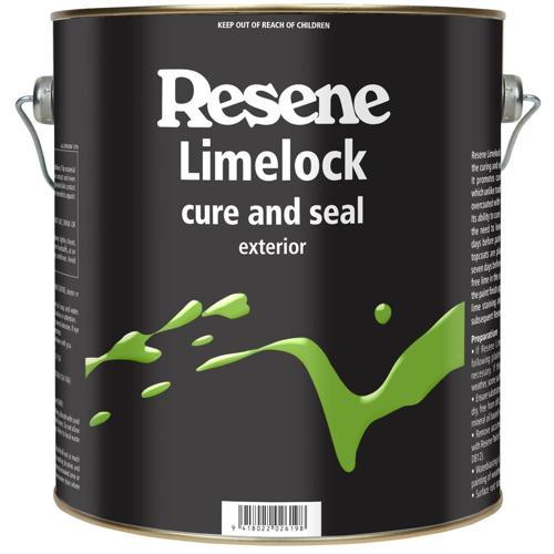 Limelock Waterborne Cure And Seal 4L White - Resene