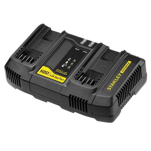 Stanley Fatmax V20 18V 4A Dual Port Charger