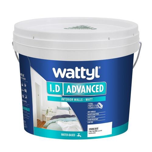 Wattyl ID Advanced Interior Matt Paint 10L Strong Base