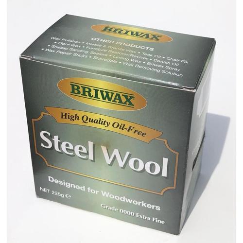 Briwax Steel Wool Grade #0000 Ultra Fine 225g