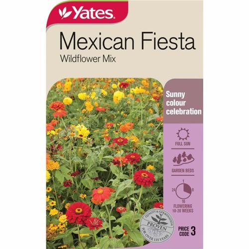 Wildflower 'Mexican Fiesta' Mix Seeds - Yates