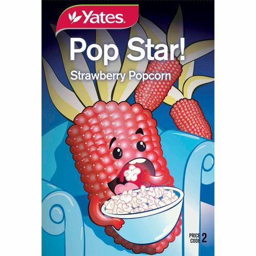 Kids Seed Strawberry Popcorn - Yates