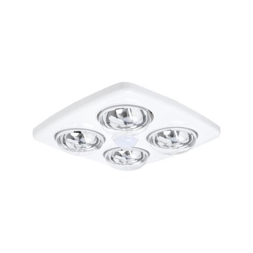 Goldair Classic Heat Light Vent 125mm White