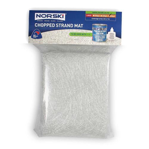Norski Chopped Strand Mat 2sqm White