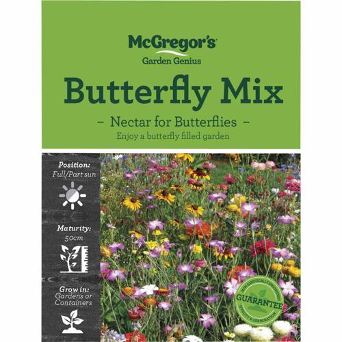 McGregor's Butterfly Mix Flower Seeds