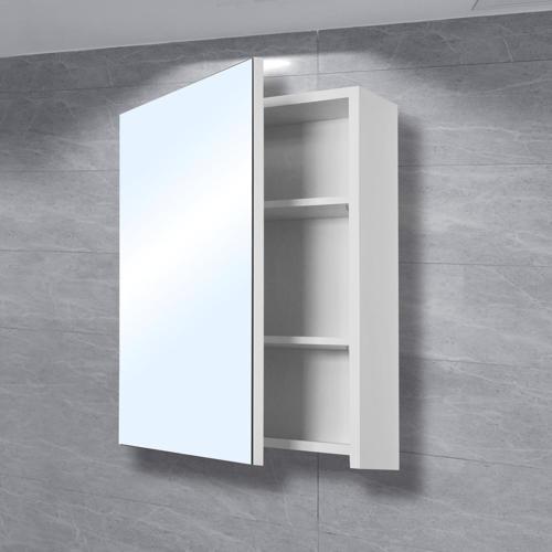 Nouveau Vivo Mirror Cabinet W:450mm, H:600mm, D:160mm White