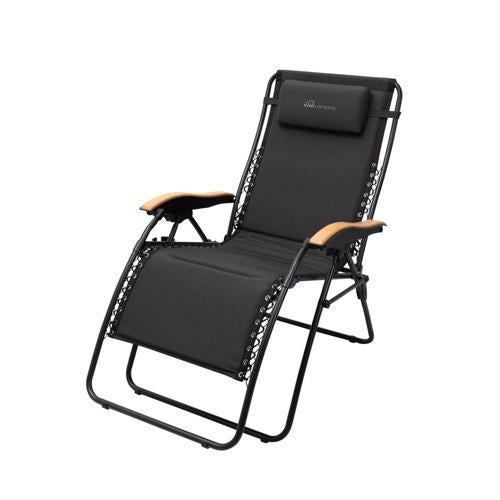 Kiwi Camping Fullback Recliner H: 1100mm, W: 650mm, D: 840/1660mm