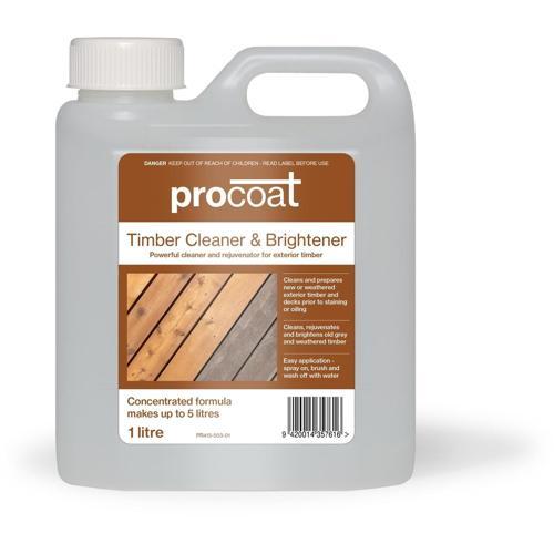 Procoat Timber Cleaner And Brightener 1L
