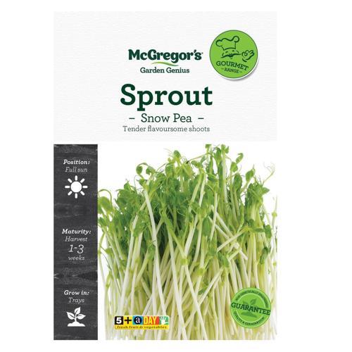 McGregor's Sprout Snow Pea Specialty Seed