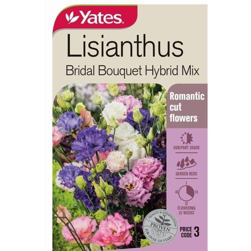 Lisianthus 'Bridal Bouquet' Hybrid Mix Seeds - Yates